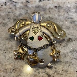 😍 5 for $20 Vintage KC Angel Brooch / Pin